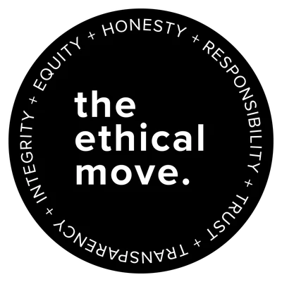 The Ethical Move — pledge poster (PDF)